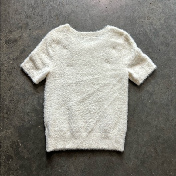 Anthroplogie fuzzy sweater top - Picture 7 of 8